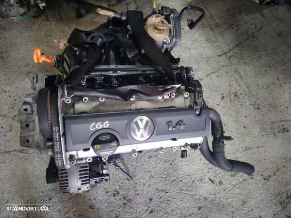 Motor VW Polo/Golf Vl/Seat Ibiza 1.4 86CV Ref: CGG - 1