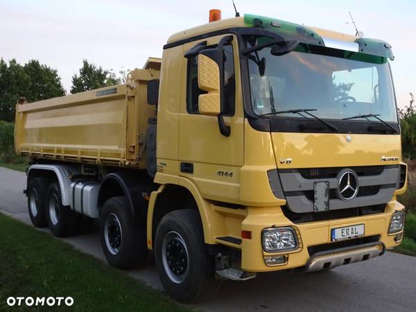 Mercedes-Benz Actros 4144 8x4 kiper Meiller wywrotka hydroburta bortmatic - 13