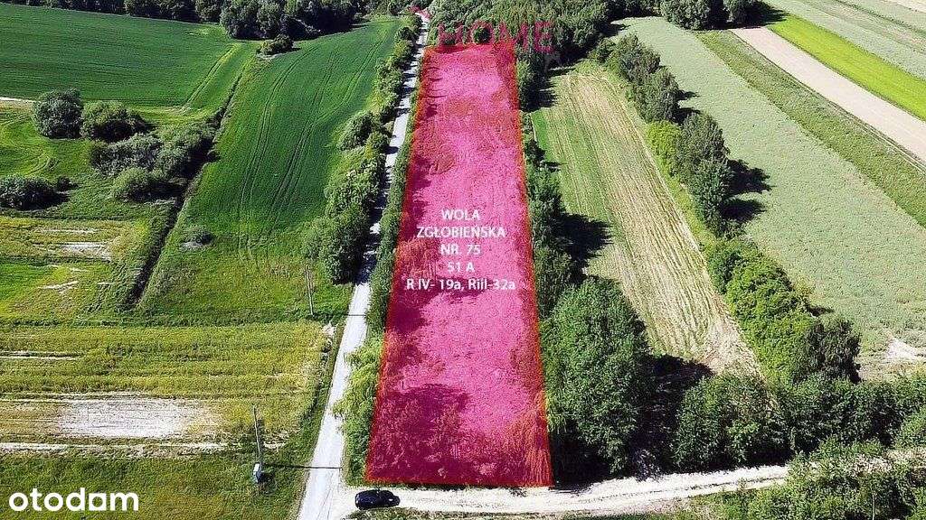 Działka na sprzedaż- Wola Zgłobieńska 53A - Pełny obrazek: 2/11