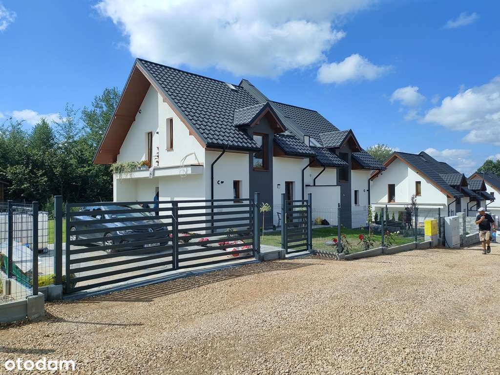 Nowy dom 100m2 stan deweloperski Kostomłoty Pierwsze gaz, rekuperator-9