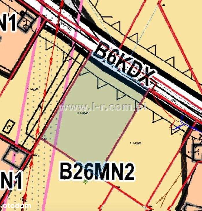 Ustawna Działka Budowlana W Łukowie Śląskim-3