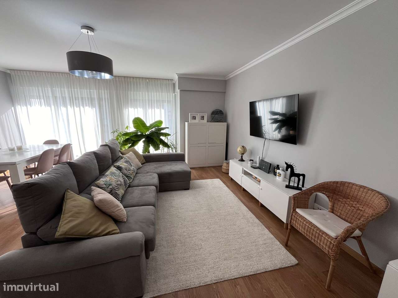 Apartamento T3 mobiliado, com boas áreas - Grande imagem: 4/18