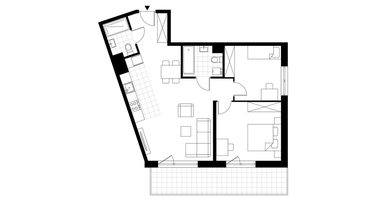 3-pokojowe mieszkanie 65m2 + balkon Bez Prowizji - Pełny obrazek: 4/9