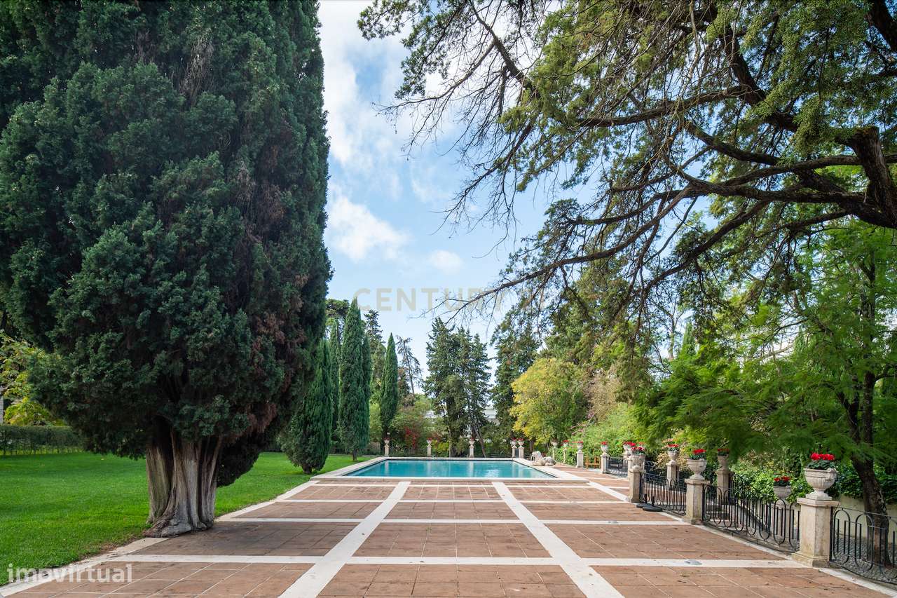 Apartamento T2 em jardim do século XVIII - Grande imagem: 1/32