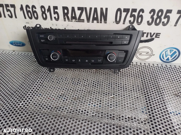 Panou Modul Comanda Clima Climatronic Interfata Radio Cd Bmw F30 F31 Seria 3 Dezmembrez - Dezmembrari Arad - 5