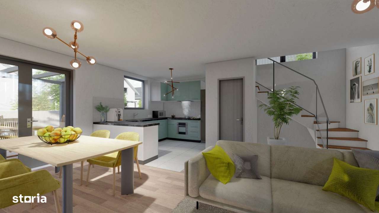 Casa 4 camere la cheie,10 minute de spital 150mp,700mp teren - Imagine principală: 5/17