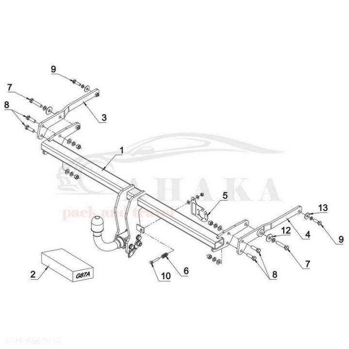 Hak Holowniczy Automat Do Renault Megane Iv Hatchback Od 2016 - 3