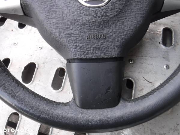 Opel Vectra C   kierownica skorzana air bag  stan bdb - 6