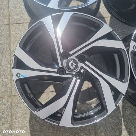 FELGI  RENAULT  CLIO GT CAPTUR TWINGO  7.5" x 17" 4x100 ET 37  ORYGINAŁ - 11