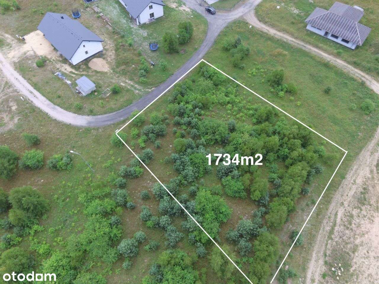 Działka mieszkaniowa os Kiełpin ul. Jasna - Pełny obrazek: 2/14