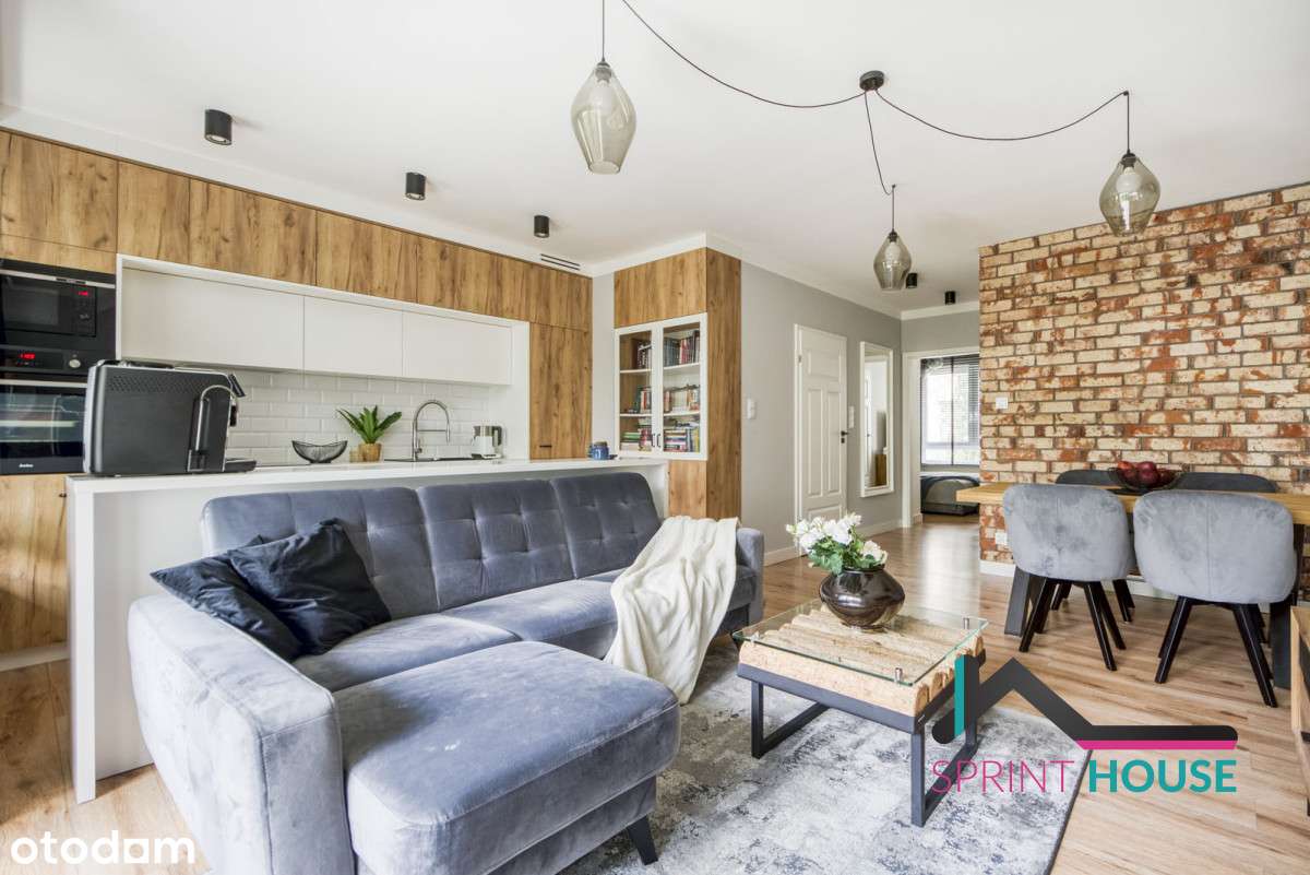 Pięknie urządzone 3 pokoje, balkon, garaż i boks-7