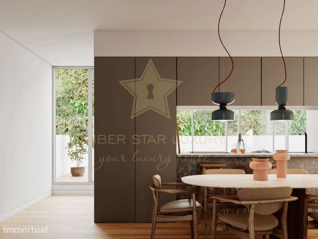 Apartamento T2+1 em condominio exclusivo em zona privilegiada em Li... - Grande imagem: 2/11