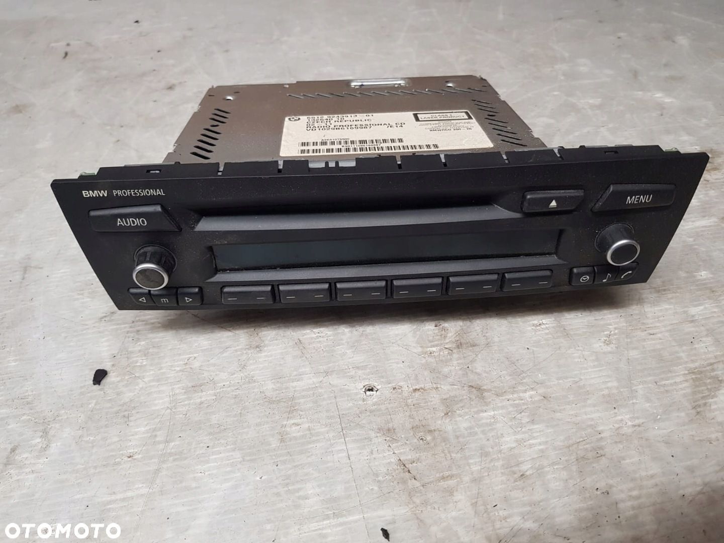 BMW E90 E91 E84 RADIO CD PROFFESIONAL 9243913 - 1