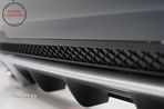 Pachet Exterior Complet cu Ornamente Evacuare Negre Mercedes E-Class W212 Facelift- livrare gratuita - 14