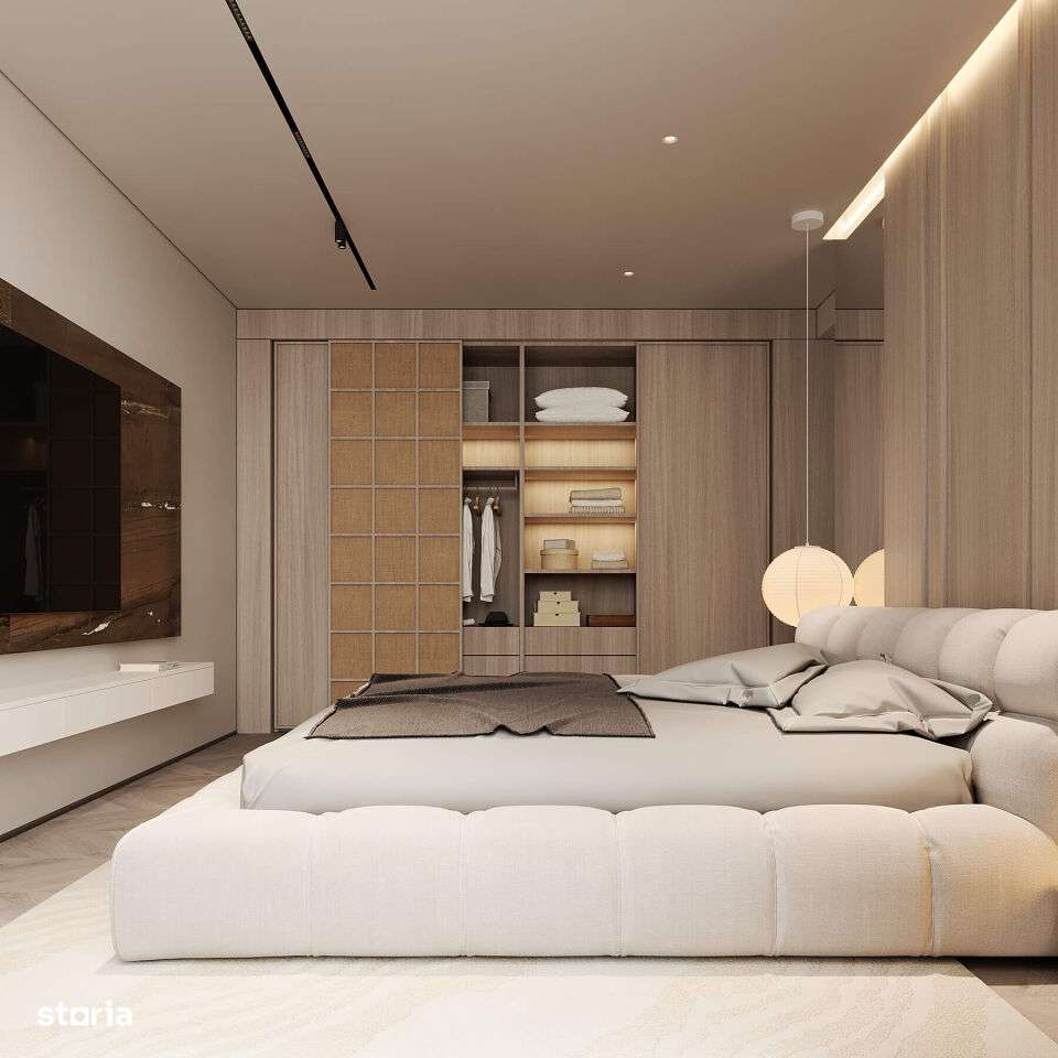 APARTAMENTUL FAMILIEI, 2 CAMERE DECOMANDAT DE 56 MP, BAIE CU GEAM,-7