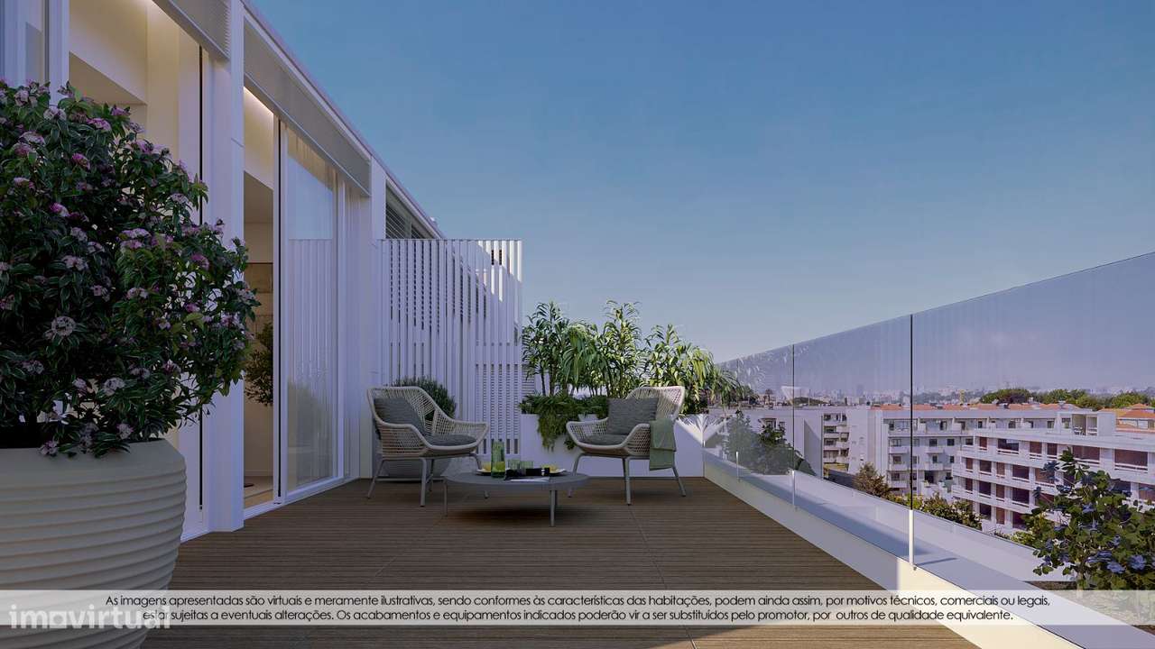 T2 com varanda ampla | Garagem + Arrumos | Nascente-20