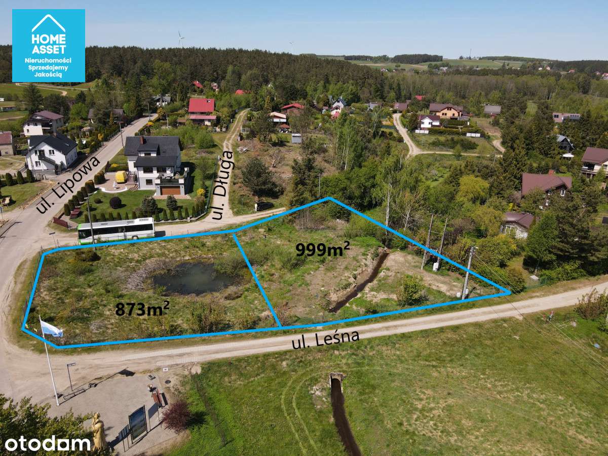 Działka letniskowa, media w drodze, blisko jeziora-5