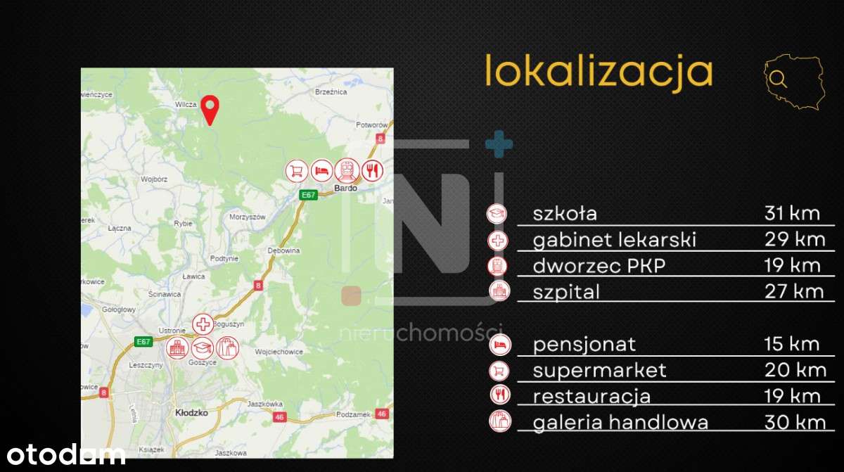 Działki Inwestycyjne Góry Bardzkie 43działek - Pełny obrazek: 4/12