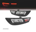 FAROLINS TRASEIROS PARA RENAULT CLIO 4 13-16 LIGHT BAR FUNDO PRETO - 1