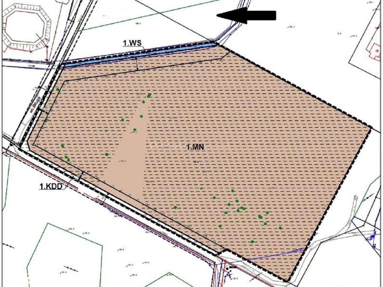 Ruda- działka budowlana z możliwością przemysłowej - Pełny obrazek: 4/6