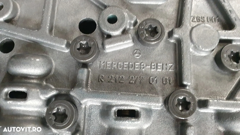 Mecatronic bloc valve hidraulic Mercedes S class E class 2014 cutie automata 7Gtronic 722.9 0009017100 A2312703801 - 4