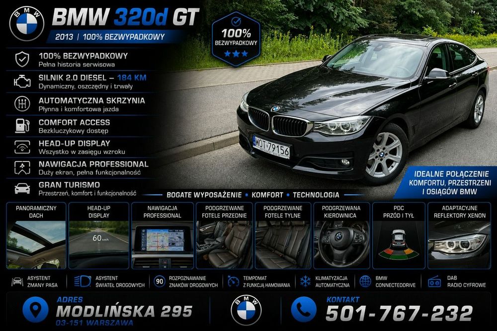 BMW 3 Series F34 (2013-2021) 2013