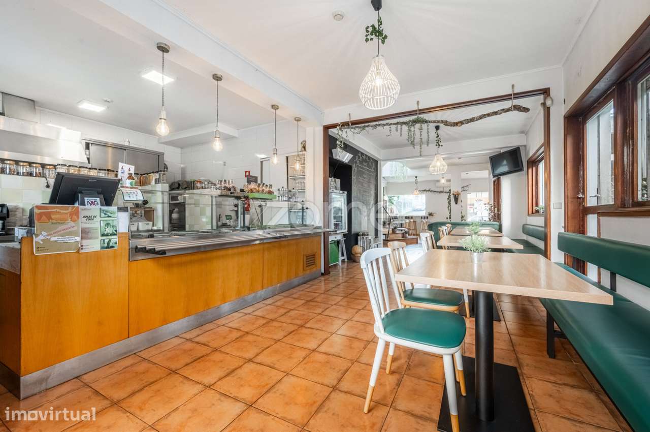 Trespasse de Restaurante Vegetariano com Jardim – Centro da Maia-11