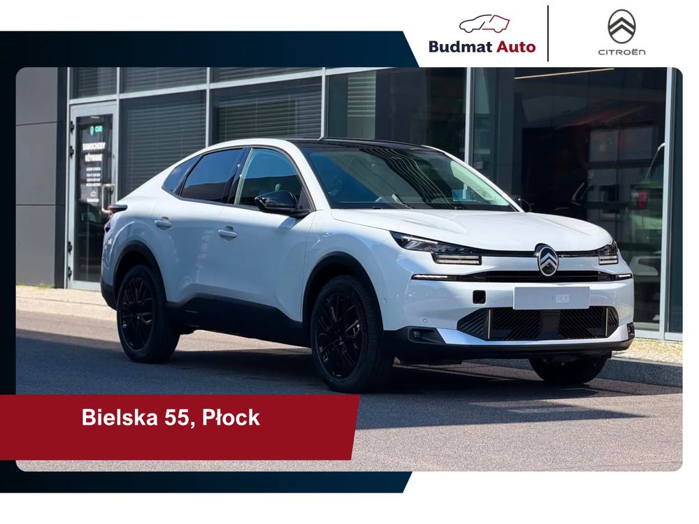 Nowy Citroën C4X MAX HYBRID 145KM Automatyczna | Okenite White | Alcan