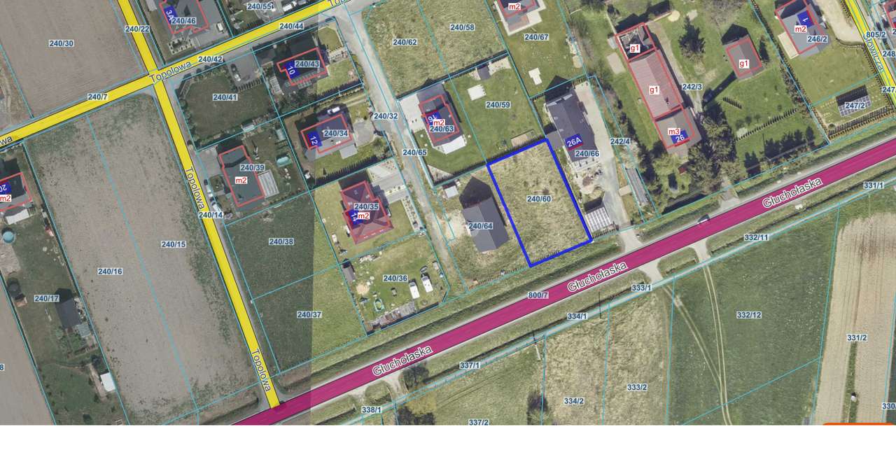 Na sprzedaż działka bud. 765 m2 w Łące Prudnickiej. Cena: 138 000 zł-4