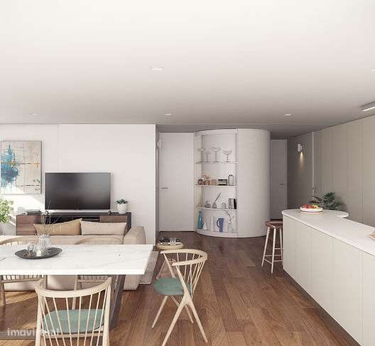 Apartamento T2, com varanda e garagem - Grande imagem: 5/10