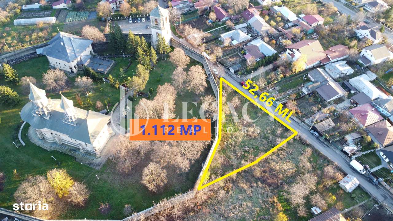 Teren intravilan lângă Mănăstirea Galata – Pret excelent, PUZ în curs-0