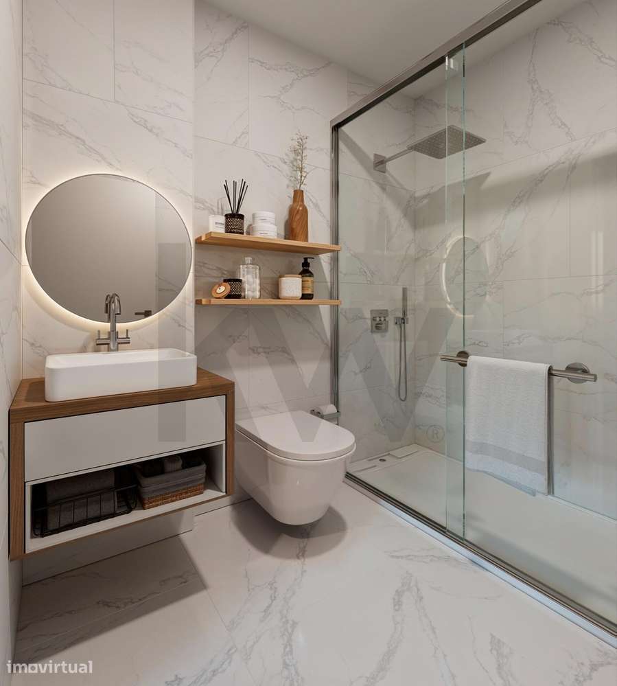 Apartamento T3 DUPLEX , TERRAÇO S. Bernardo, Com Garagem Fechada - Grande imagem: 4/7