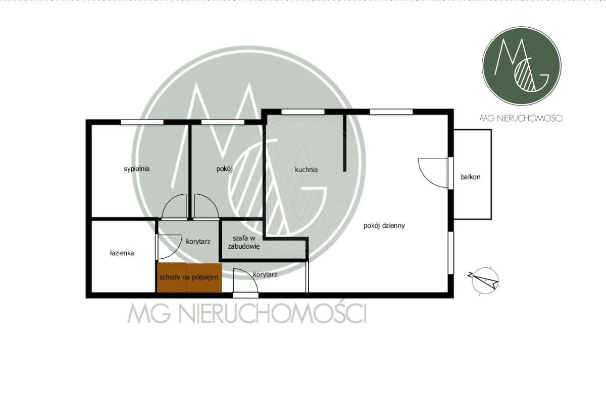 Wygodne 3 pokoje, balkon, m.postojowe, piwnica-6