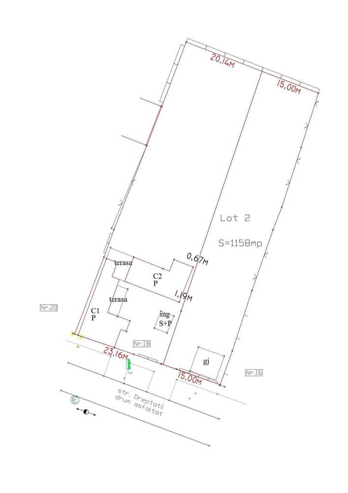 Loc de casa Zona Micalaca, Str. Dreptatii.-3