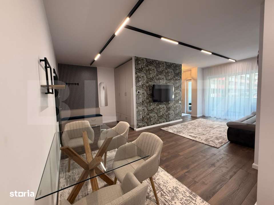 Apartament cu 2 camere, 60 mp, modern, parcare, zona Elite - Imagine principală: 2/8