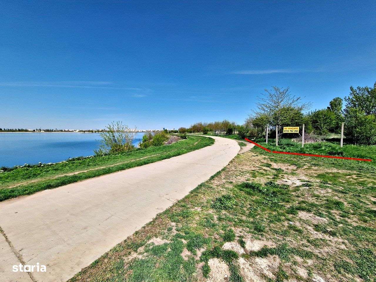 LACUL MORII Teren 5220 mp | Deschidere 70 ml | Utilitati | COMISION 0% - Imagine principală: 5/13