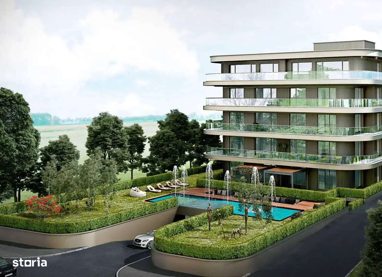 Pipera Apartament 4 Camere LUX Piscina Direct Dezvoltator Comision 0 - Imagine principală: 3/7