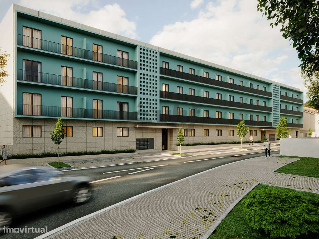 Excelente T1 em Condomínio Fechado com Piscina e Ginásio-12