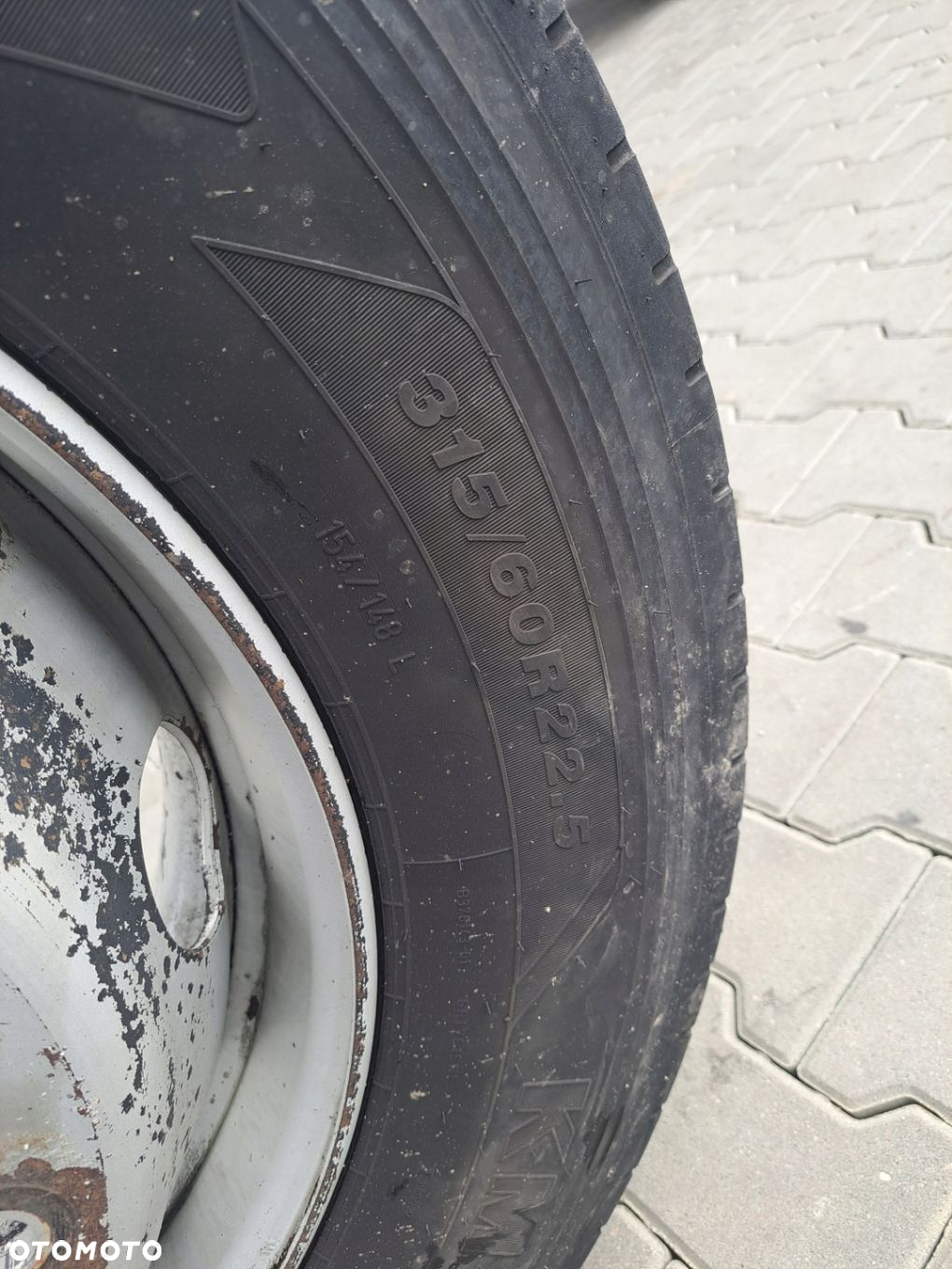 OPONA Z FELGĄ GOODYEAR KMAX S GEN-2 315/60 R22.5 - 11