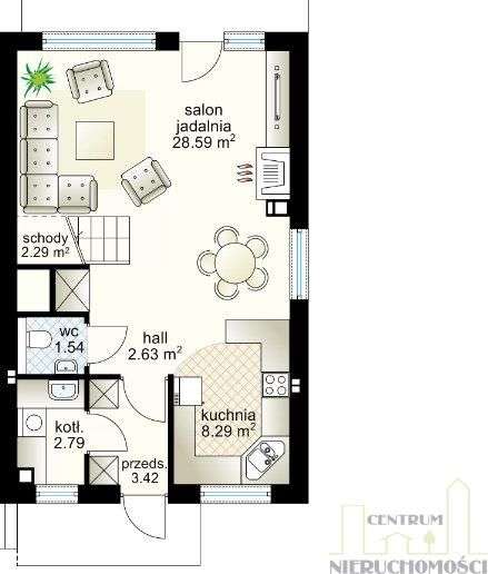 Funkcjonalny Bliźniak Na Spokojnym Osiedlu! - Pełny obrazek: 5/7