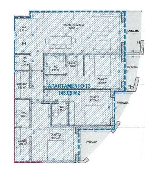 Apartamentos T2 e T3 Novos em Chaves - Grande imagem: 4/4