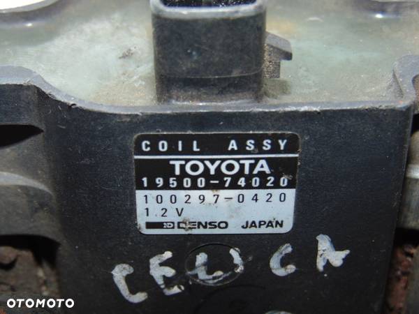 Oryginalna cewka zapłonowa 19500-74020 100297-0420 Toyota Celica V 2.0 benzyna 89-93r - 2