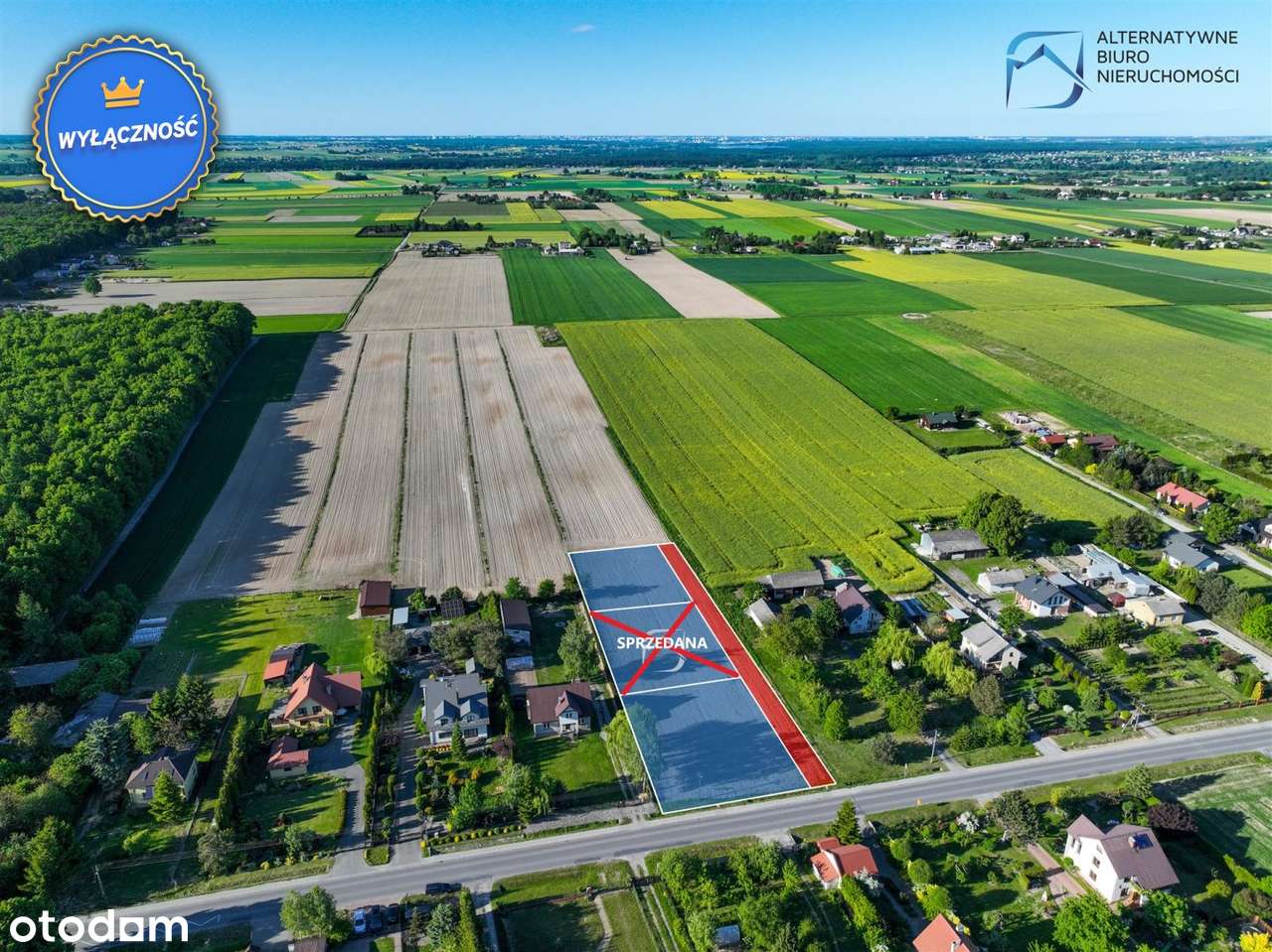 Działki budowlane przy lesie Osmolice Drugie - Pełny obrazek: 5/7