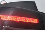 Stopuri LED BAR BMW Seria 3 F30 (2011-2019) Negru Fumuriu LCI Design cu Semnal Din- livrare gratuita - 5