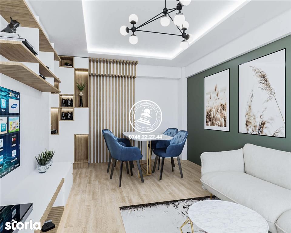 Apartament nou 2 camere-decomandat clasic-Galata-intabulat pe IASI