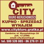 Deweloperzy: City-Biuro Nieruchomości - Zambrów, zambrowski, podlaskie