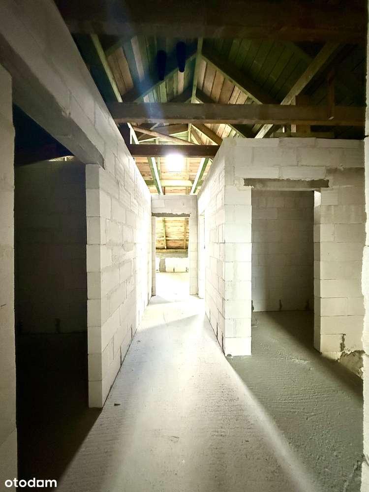 Dom w stanie surowym zamkniętym, 7km od Siedlec - Gołąbek gm. Skórzec-18