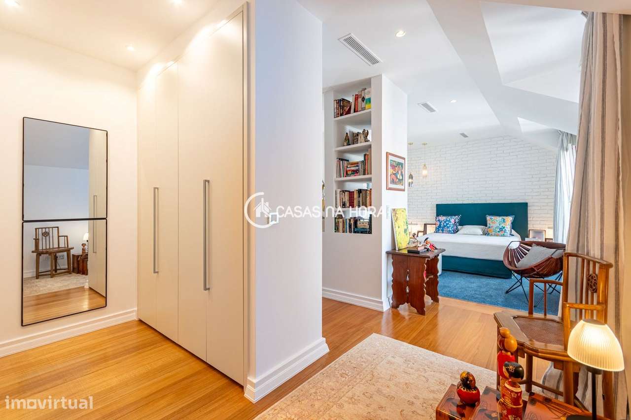 T4 Duplex com terraços e box para 3 viaturas na Avenida Visconde Va...-21