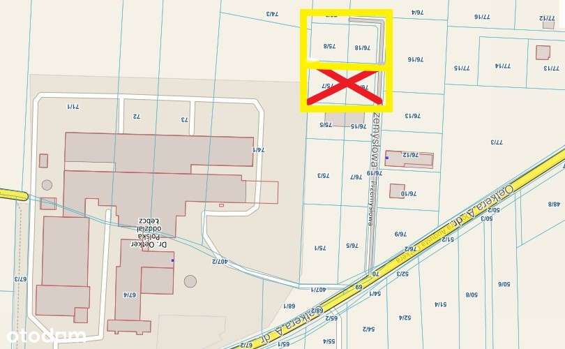 Działka z MPZP Przemysłowo Usługowo Mieszkalna Łebcz - Pełny obrazek: 4/4
