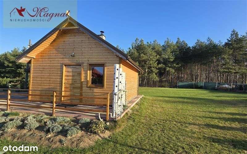 Atrakcyjny dom drewniany całoroczny na dużej dział - Pełny obrazek: 3/20